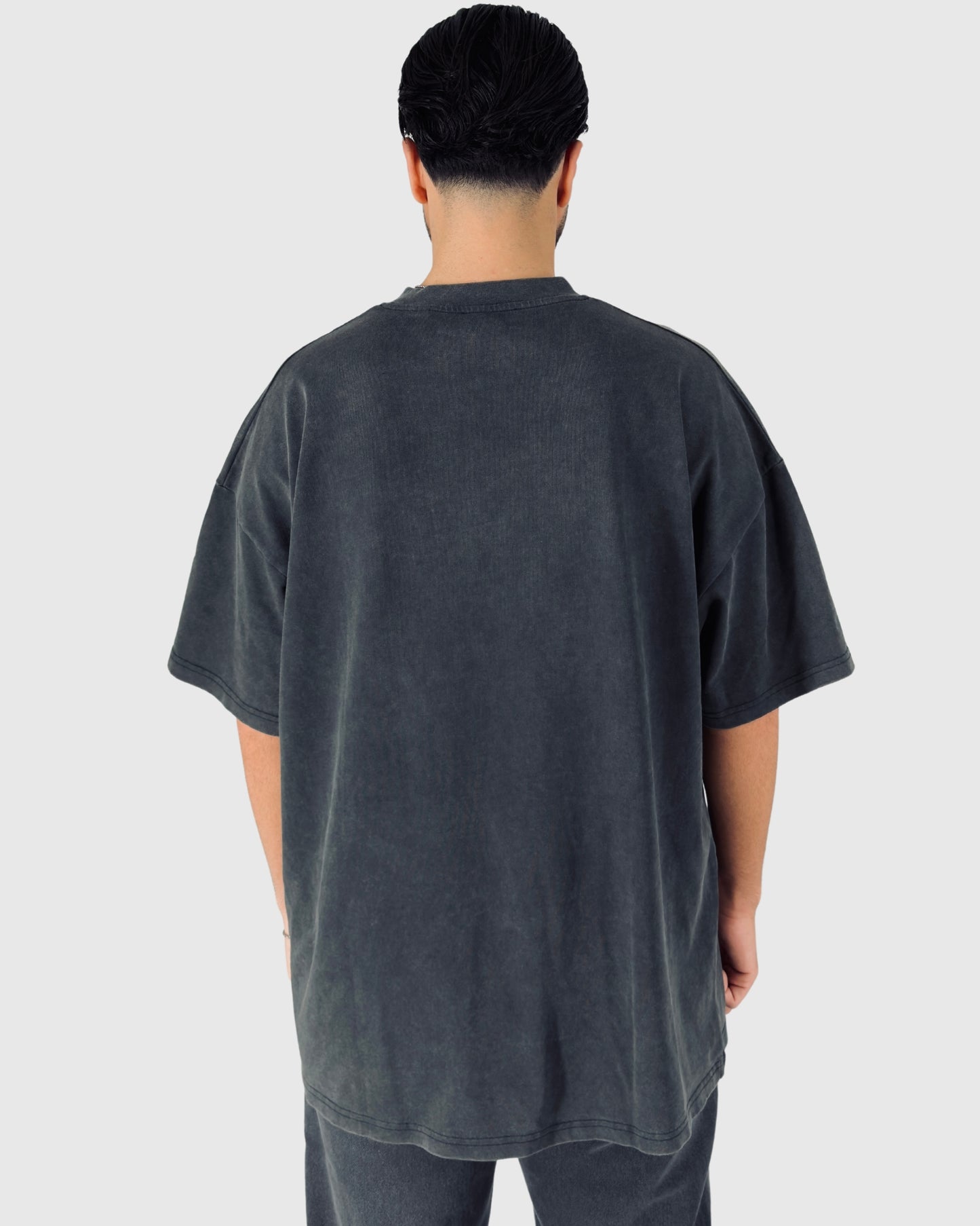 College T-Shirt – Vintage Black