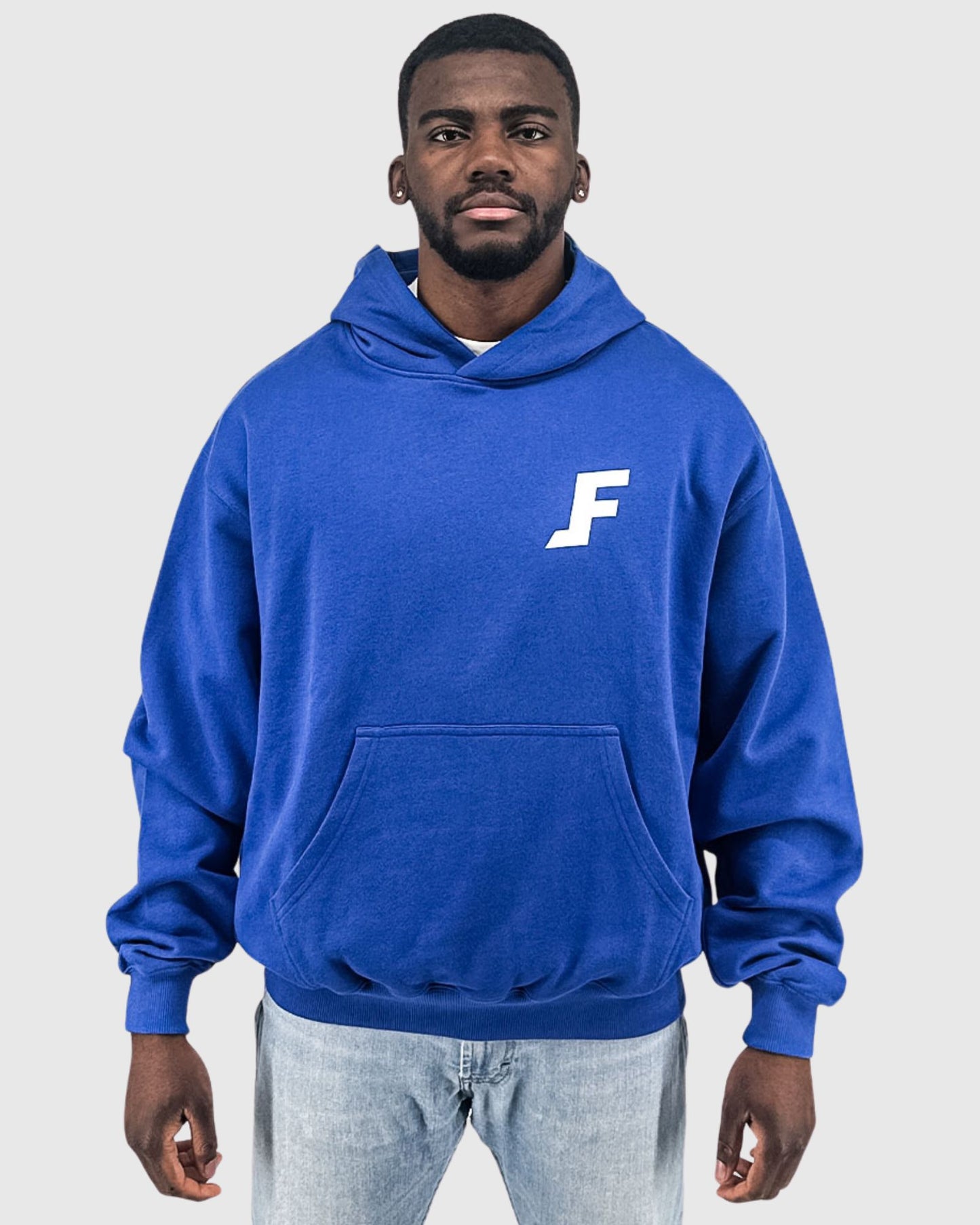 Flying Champagne Hoodie – Blue