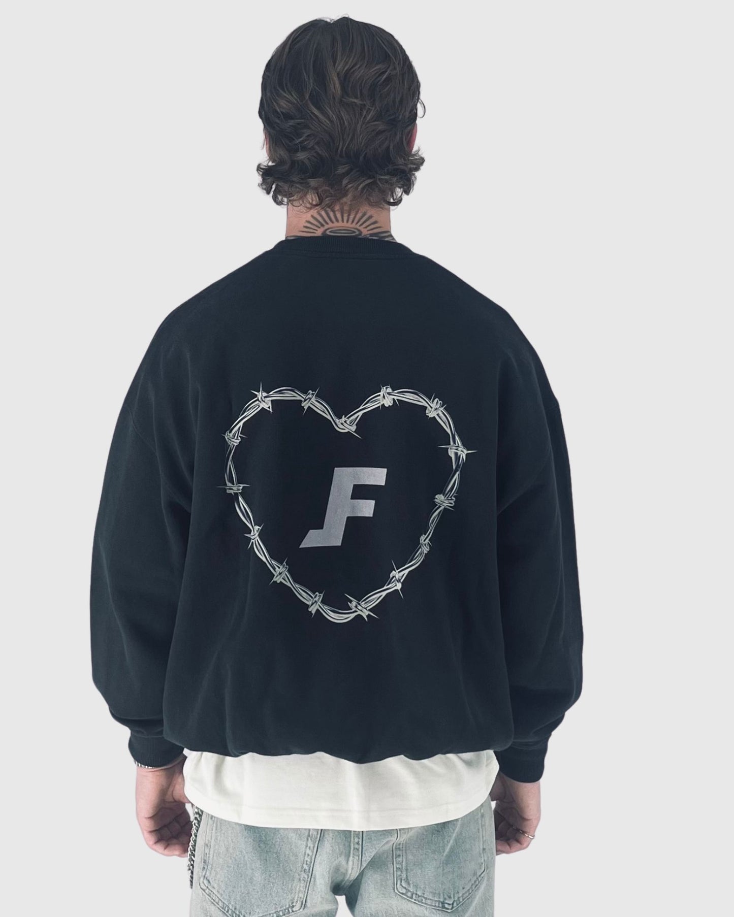 Captured Heart Sweater – Vintage Black