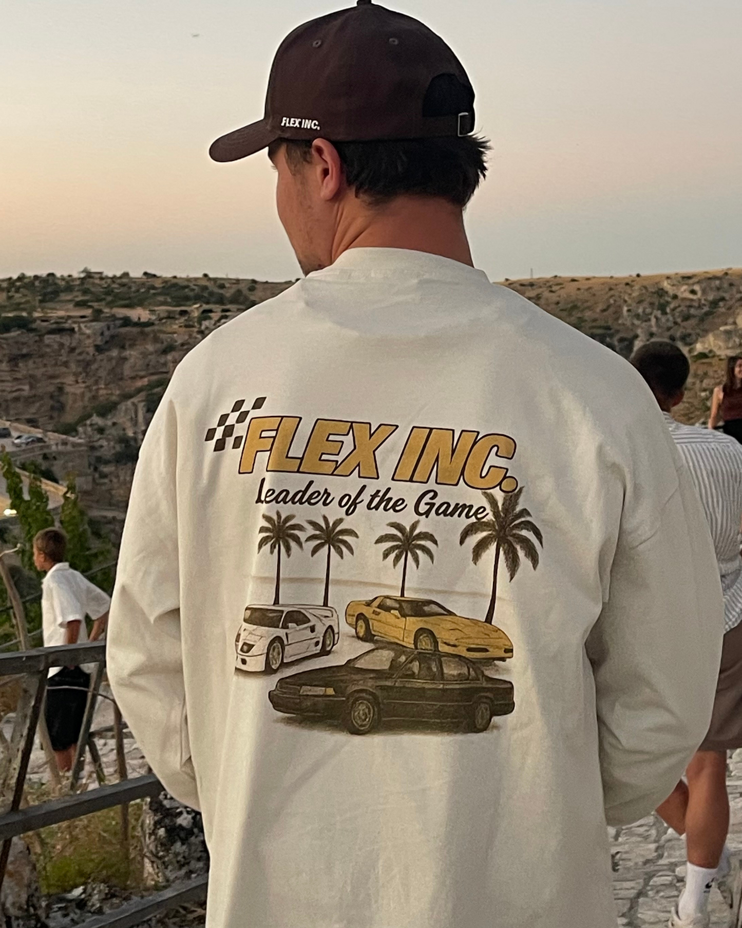 Palmline Racer Longsleeve – Vintage White