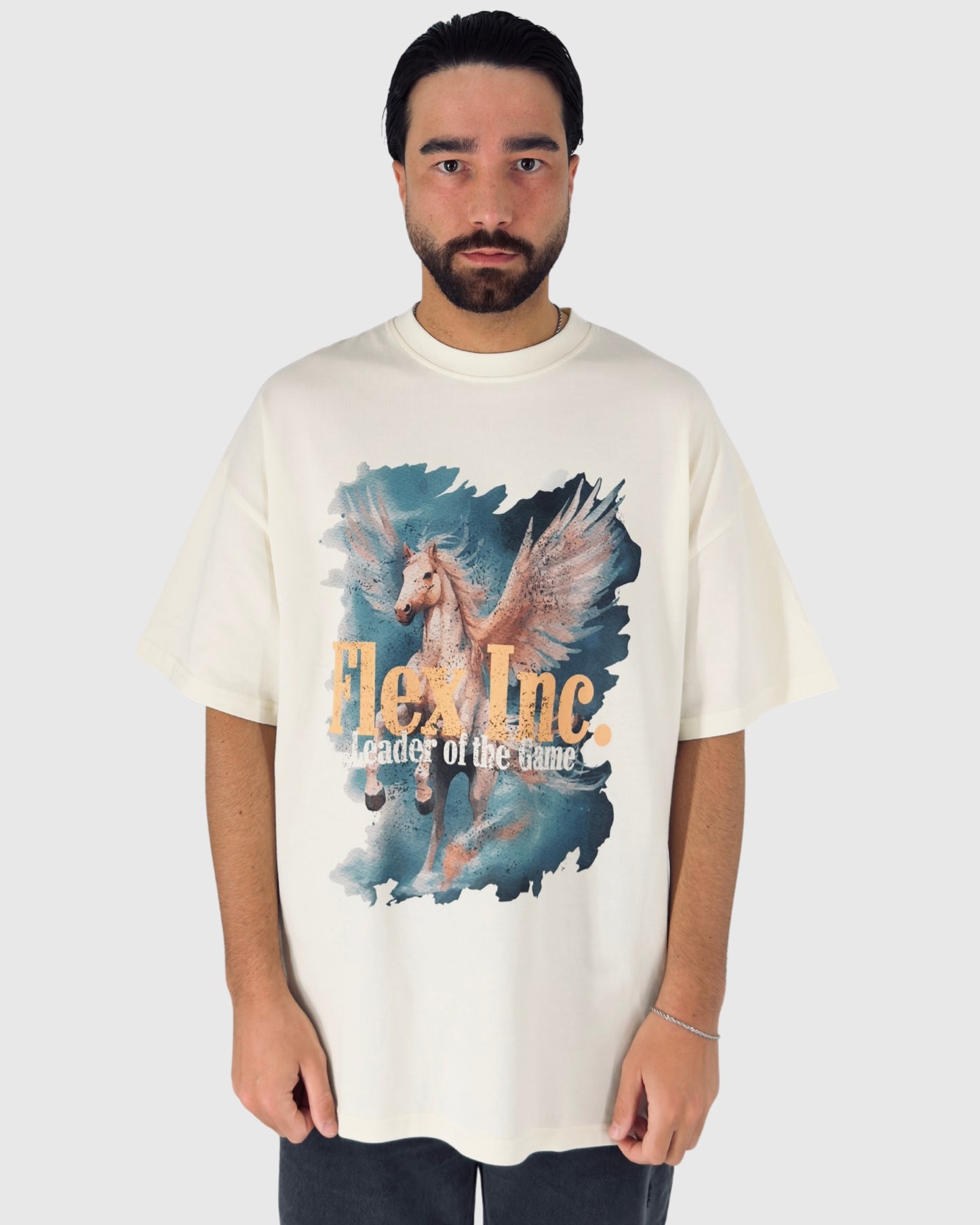 Pegasus T-Shirt – Cream