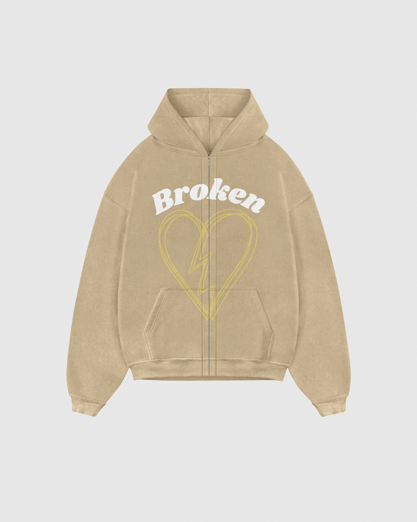 Broken Vest- Beige