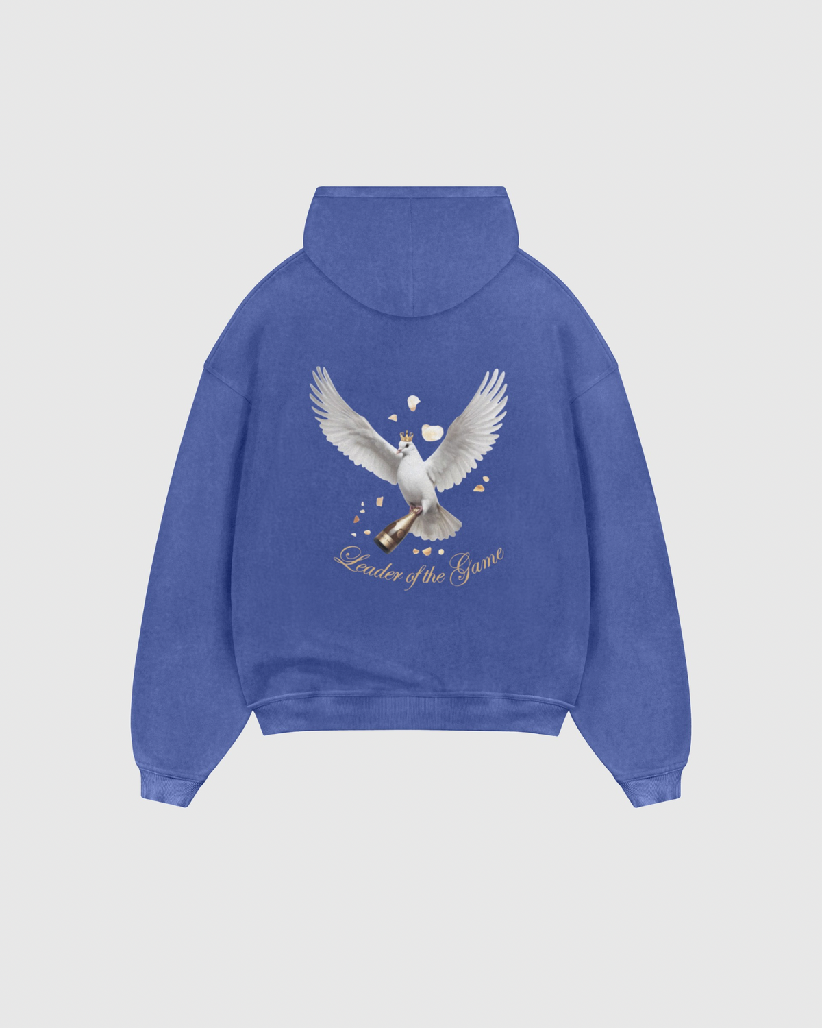 Flying Champagne Hoodie – Blue