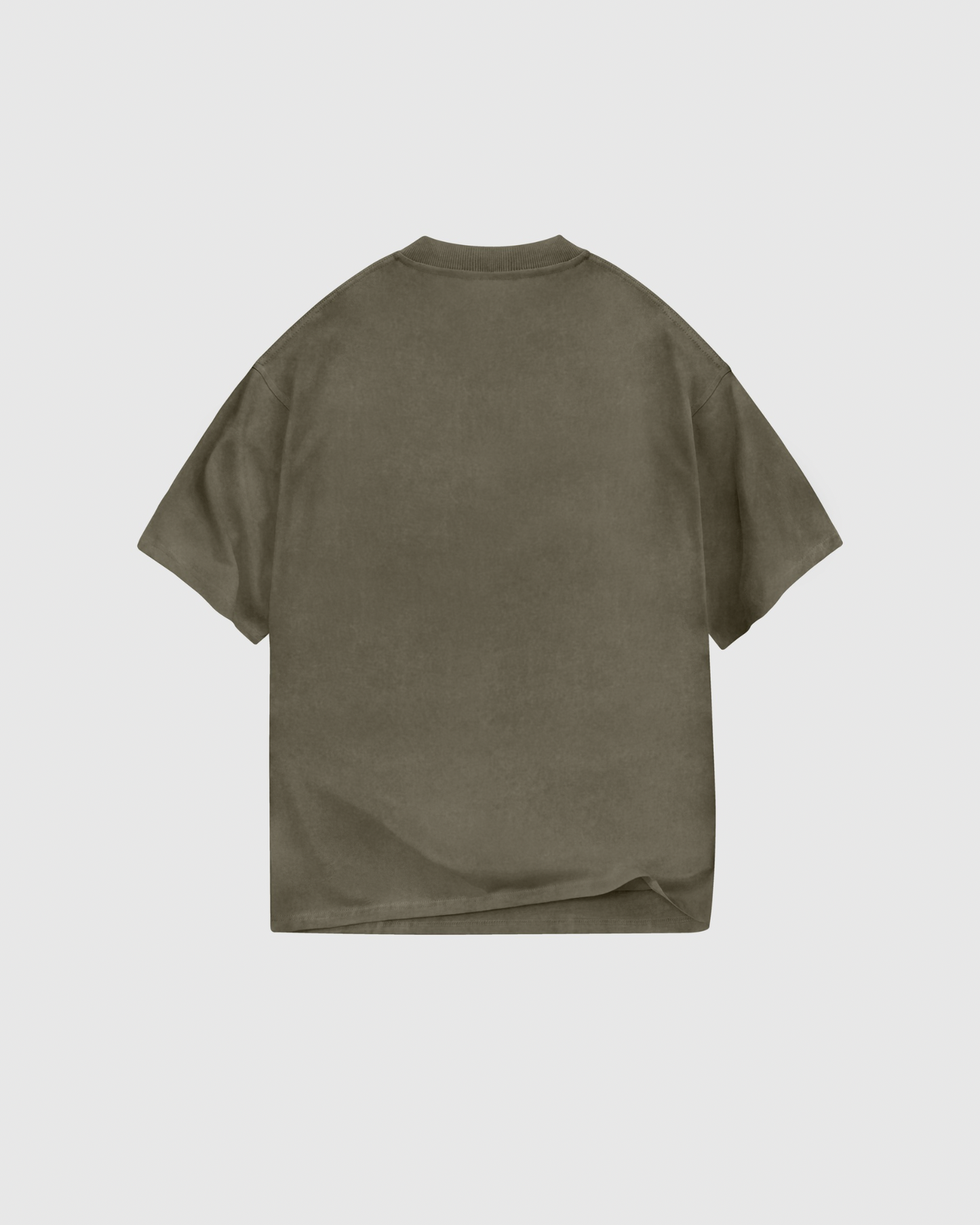 Initial F T-Shirt – Vintage Olive