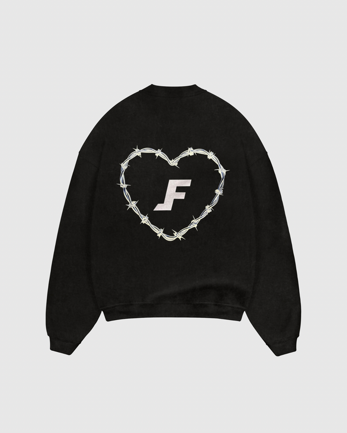 Captured Heart Sweater – Vintage Black