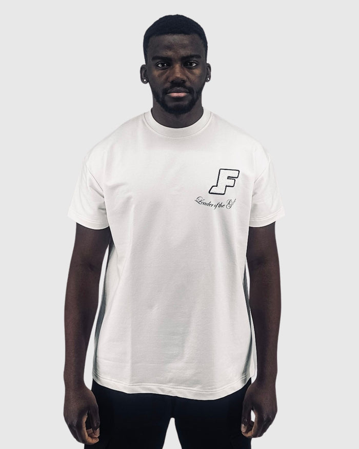 F Patch T-Shirt – White