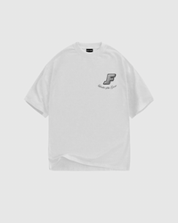 F Patch T-Shirt – White