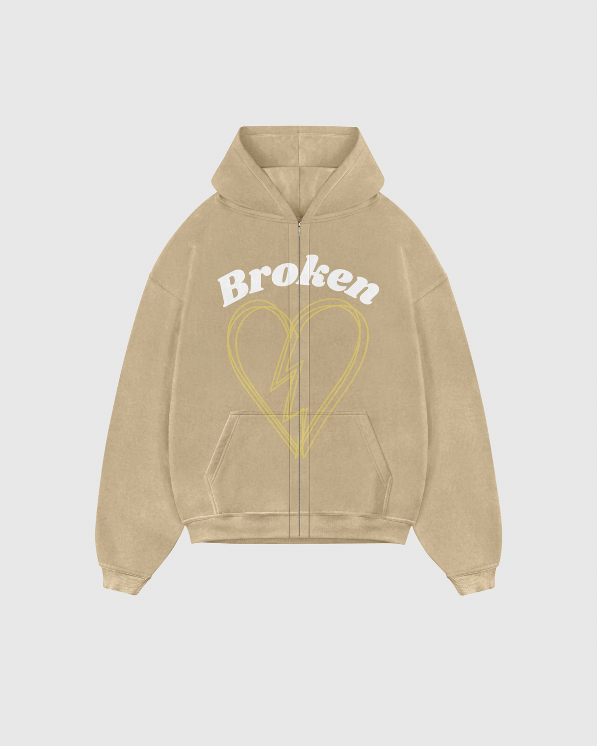 Broken Vest- Beige