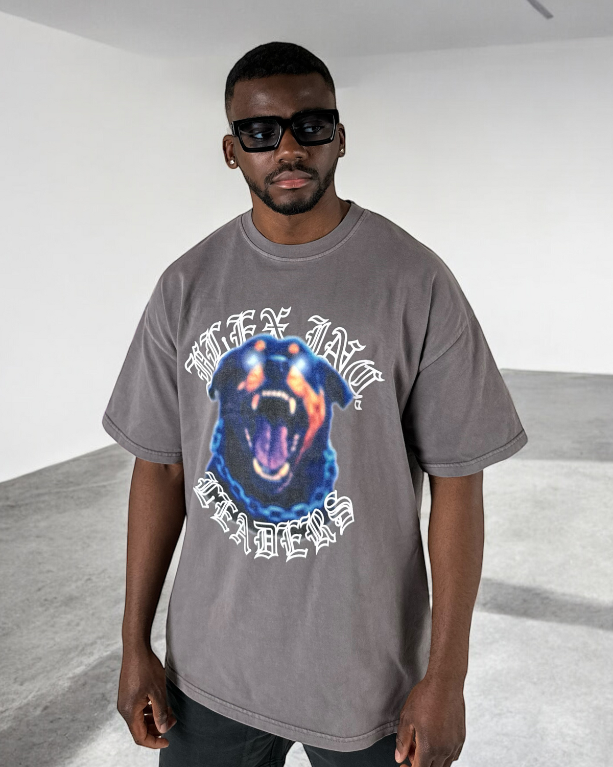 Rottweiler T-Shirt – Vintage Grey